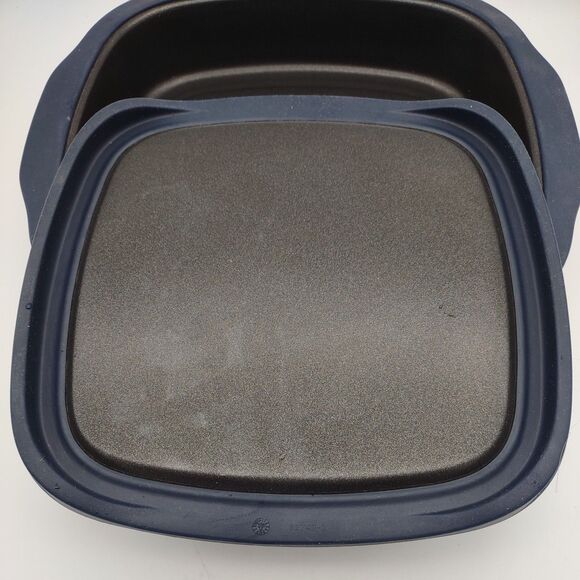 Tupperware MicroPro Grill Micro Pro Series Microwave Grilling Base & Lid Cooking - Picture 5 of 6